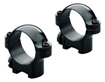 Picture of Leupold Ringmounts Black Gloss 1" Rimfire Medium 49947