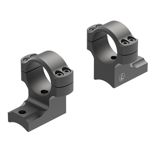 Picture of Leupold BackCountry Ring Mount Matte Black Savage 10/110 Round Receiver 181334