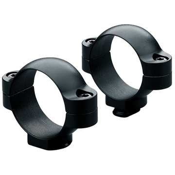 Picture of Leupold 2-Piece STD Windage Adjustable Steel Rings 1" Super Low Matte 49896
