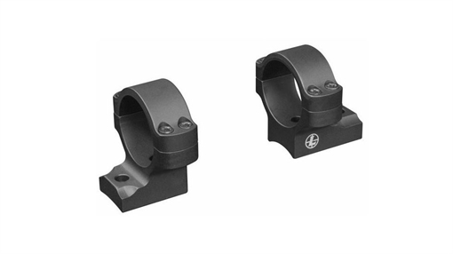 Picture of Leupold BackCountry Black 7075 T-6 Aluminum 30mm Tube High Fits Savage 10/110 Round Receiver 177141