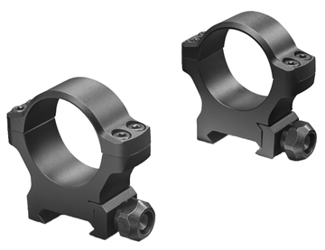 Picture of Leupold 2-Piece Leupold BackCountry Cross-Slot Weaver-Style Rings 1" Low - Matte Black 175116