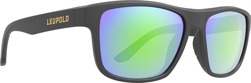 Picture of Leupold Katmai Shooting Sunglasses Matte Black with Emerald Mirror 179099
