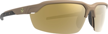 Picture of Leupold Tracer Shooting Glasses Shadow Tan with 3 Lenses Bronze Mirror/Yellow/Clear 179090