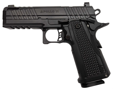 Picture of LFA Apollo 11 Compact Pistol - 9mm Black  Aluminum Grip 4.1" 1x17rd Mag LFAPC61301-AG