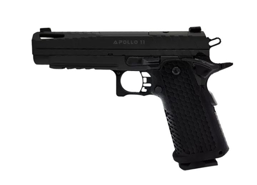 Picture of Live Free Armory Apollo 11 Full Size 9mm 17rd Steel Frame Semi-Auto Pistol Black LFAPF61201
