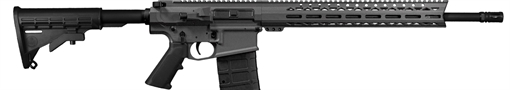 Picture of Live Free Armory LF308 Billet AR-10 Battle Rifle - Tungsten | .308Win / 7.62NATO | 18" Barrel | 15" LFA Free Float M-LOK Rail | Classic M4-Style Stock LFBR82045