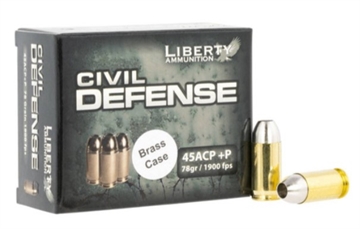 Picture of LIBERTY AMMUNITION CD 45ACP+P 78GR 20RD LA-CD-45-013-BC