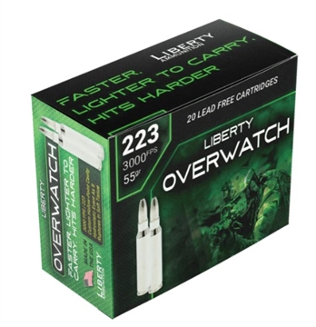 Picture of LIBERTY AMMUNITION OW 223 REM 55GR 20RD LA-OW223-55-3000