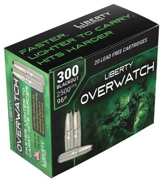 Picture of LIBERTY AMMUNITION OW 300 BLACKOUT 96GR 20RD LA-OW300-96-2500