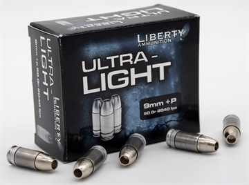 Picture of LIBERTY AMMO AMMO ULTRA LIGHT CIVIL 9MM+P 50GR 20/10 LAUL9052 019962656349