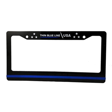 Picture of Thin Blue Line License Plate Frame - Thin Blue Line TBL-AM-LPF