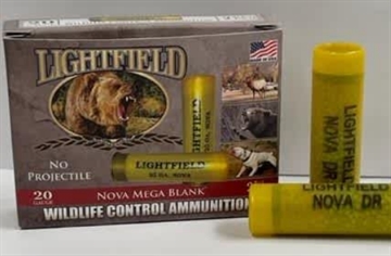 Picture of LIGHTFIELD WILDLIFE CONTROL AMO 20GA 2.75 IN LESS LETHAL NOVA DR BLANK CCUSSION 5RD ( 10 BOX CASE ) CWNB-20