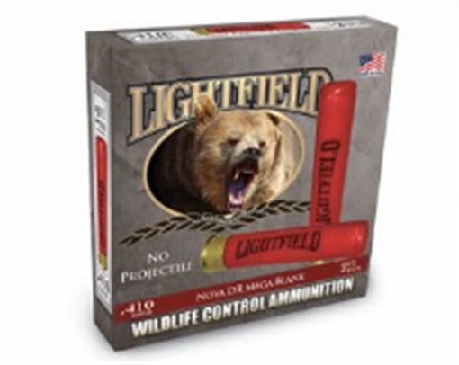 Picture of LIGHTFIELD WILDLIFE CONTROL AMO 410GA 2.5 IN LESS LETHAL NOVA DR BLANK CCUSSION 5RD ( 10 BOX CASE ) CWNB-410