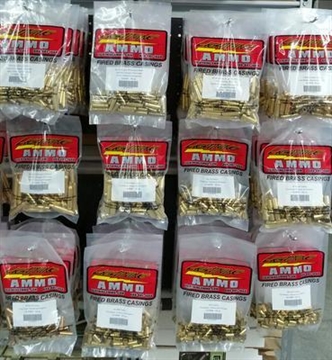 Picture of Lightning Ammo Reman. Cleaned & Polished Brass .380 ACP 100/ct Bag LA-3380