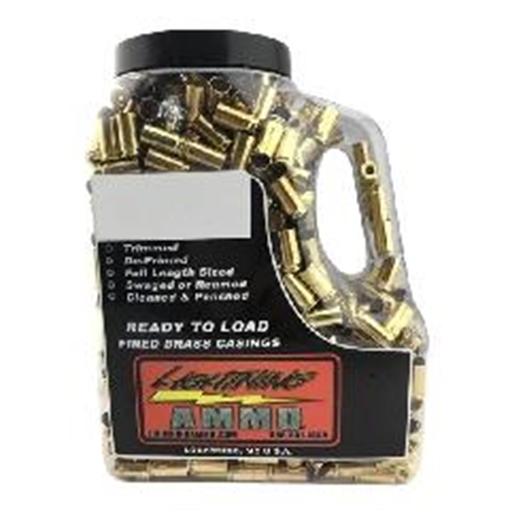Picture of Lightning Ammo Reman. Cleaned & Polished Brass 9mm 500/ct Jug LA-3009FJ