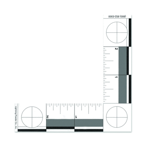 Picture of Lightning Powder Inch L-Shaped Scale 1005955