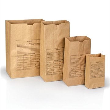 Picture of Lightning Powder Printed Paper Evidence Bags Style 25 1005310