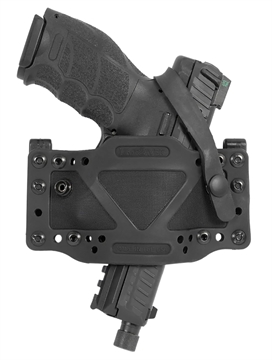Picture of Limbsaver CrossTech IWB/OWB Black Polymer Belt Clip/Strap Fits Universal Handgun Ambidextrous 12504