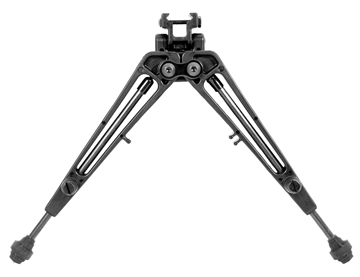 Picture of Limbsaver True-Track Bipod made of Durable Isoplast with Black Finish, Rubber Feet, Sling Stud Attachment, 7-11" Vertical Adjustment & Leg-Lock System 12601