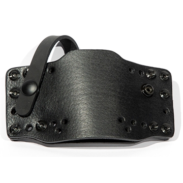 Picture of Limbsaver Limbsaver Cross-Tech Holster Black Leather Clip-On w/ Strap 12563