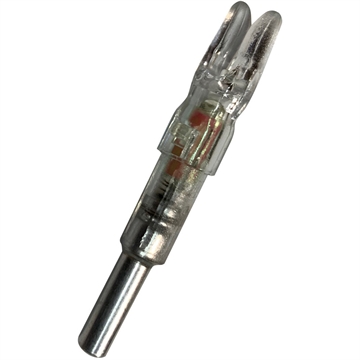 Picture of Flex Fletch Flex Fletch LIT Lighted Arrow Nocks .246 Red 3 pk. LIT246RE12