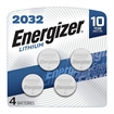 Picture of Energizer CR 2032 LITHIUM BATTERIES 4/PACK E300653200