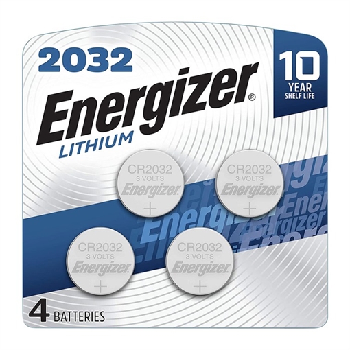 Picture of Energizer CR 2032 LITHIUM BATTERIES 4/PACK E300653200