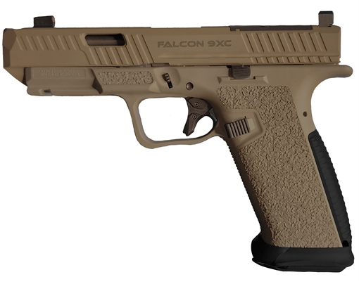 Picture of LIVE FREE ARMORY FALCON 9XC 9MM 4 17RD FDE OR COMPENSAT LF9C92022