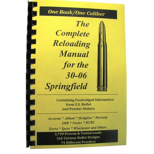 Picture of Loadbooks Usa LOADBOOK-30-06 SPRINGFIELD .30-06 PSRINGFIELD