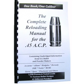 Picture of Loadbooks Usa LOADBOOK-45 ACP .45 A.C.P.
