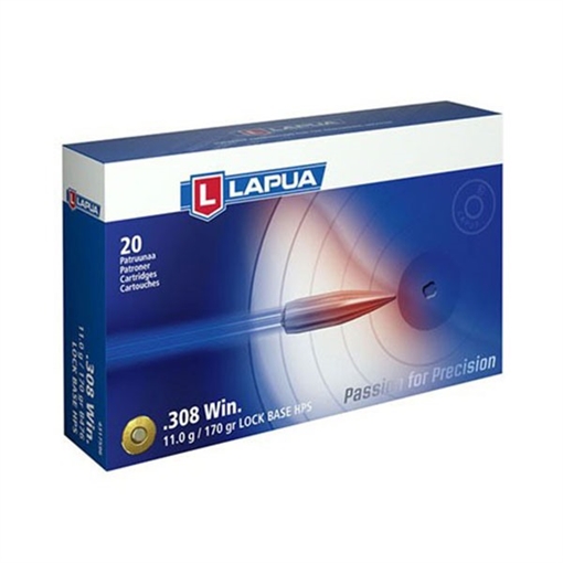 Picture of Lapua 308 WINCHESTER 170GR FULL METAL JACKET BT 20/BOX 4317596