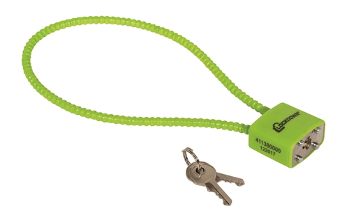 Picture of Lockdown Trigger Lock Open With Key Green Firearm Fit- Universal 15" 110149