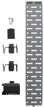 Picture of Lockdown Securewall Handgun Kit Black/Silver Holds 2 Handgun 1215348