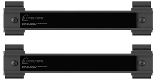 Picture of Lockdown Securewall Black 8" Steel 2 Pack 1215349