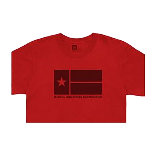 Picture of Magpul LONE STAR COTTON T-SHIRT RED MEDIUM MAG1201-610-M