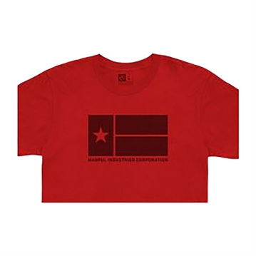 Picture of Magpul LONE STAR COTTON T-SHIRT RED LARGE MAG1201-610-L