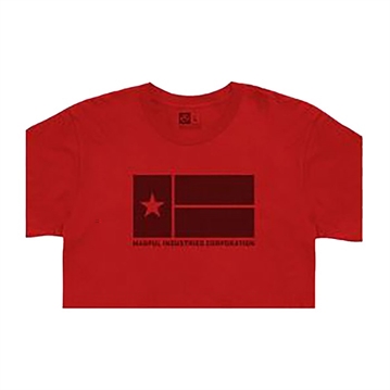 Picture of Magpul LONE STAR COTTON T-SHIRT RED SMALL MAG1201-610-S