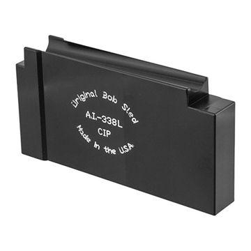 Picture of Bob Hahin LONG ACTION AICS BOB SLED 338 LAPUA MAG 1RD ALUMINUM BLACK AI-338LCIP