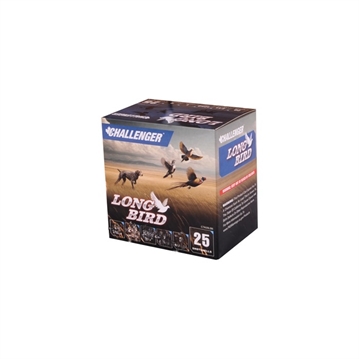 Picture of Challenger Ammo LONG BIRD 12 GAUGE 2-3/4'' 1-1/8OZ 1250 FPS #8 250 CASE CTA12LB8 1EXA810008