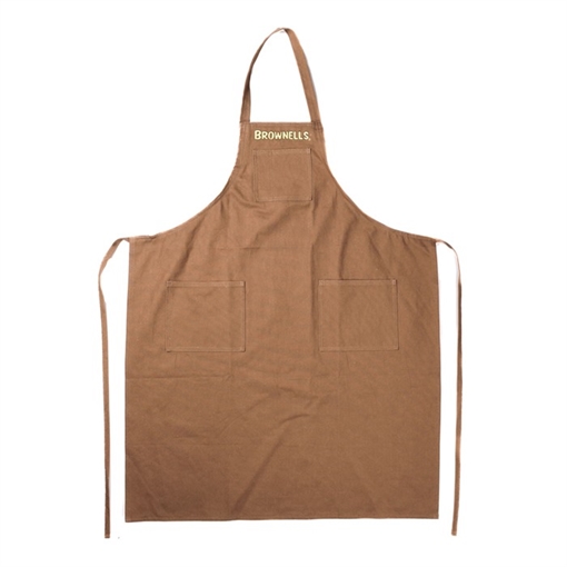 Picture of Brownells CANVAS APRON, LONG, BROWN NONE