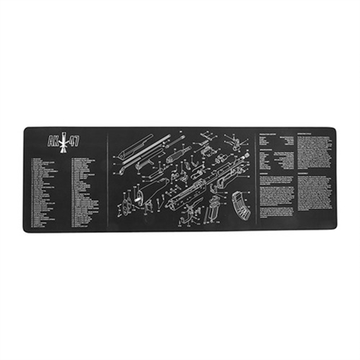 Picture of Tek Mat TEKMAT LONG GUN CLEANING MAT FOR AK-15 BLACK TEK-R36-AK47
