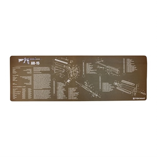 Picture of Tek Mat TEKMAT LONG GUN CLEANING MAT FOR AR-15 OD GREEN TEK-R36-AR15-OD