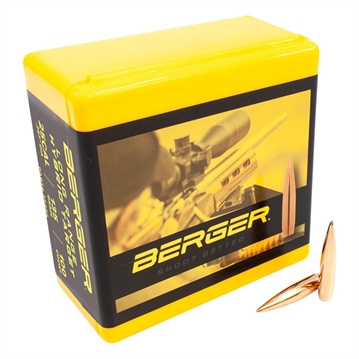Picture of Berger Bullets 25 CALIBER (0.257'') 135GR LR HYBRID TARGET BT 500/BOX 25785