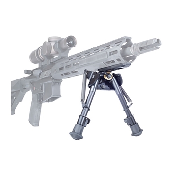 Picture of Badger Ordnance LPBK Enhanced Bipod, Fits M-LOK, 6"-9" Adjustable Length, Black 588-01A