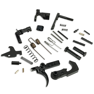 Picture of KAK Industry Lower Parts Kit, For AR-15, Black, Does Not Include Grip/Trigger Guard 506-1015-008