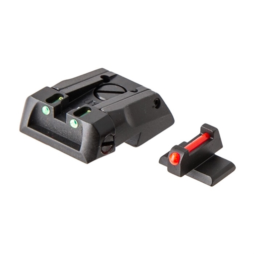 Picture of L.P.A. Sights FIBER OPTIC ADJUSTABLE SIGHT SET, NOVAK STYLE SPF42NK