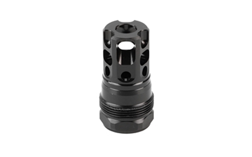 Picture of Liberty Precision Machine Liberty Bell, Muzzle Brake, 30 Caliber, 5/8X24 Thread Pitch, Compatible with .900"-24 Mounts, Nitride Finish, Black LPM-2010
