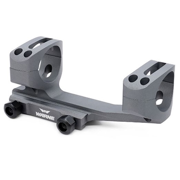 Picture of Warne Mfg. Company 1'' ULTRA HIGH (1.435'') 0 MOA MOUNT, TACTICAL GRAY XSKEL1TG