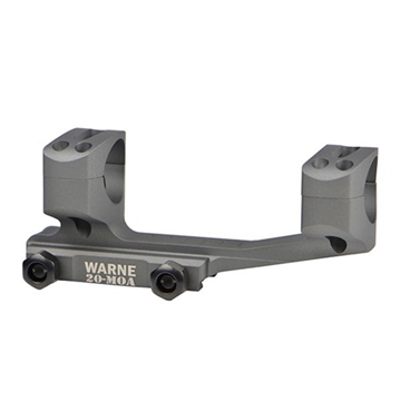 Picture of Warne Mfg. Company 1'' ULTRA HIGH (1.435'') 20 MOA MOUNT, TACTICAL GRAY LRSKEL1TG
