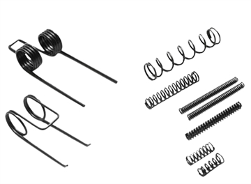 Picture of Lead & Steel Llc LS-LSK Mil-Spec Lower Spring Kit Black LSLSK